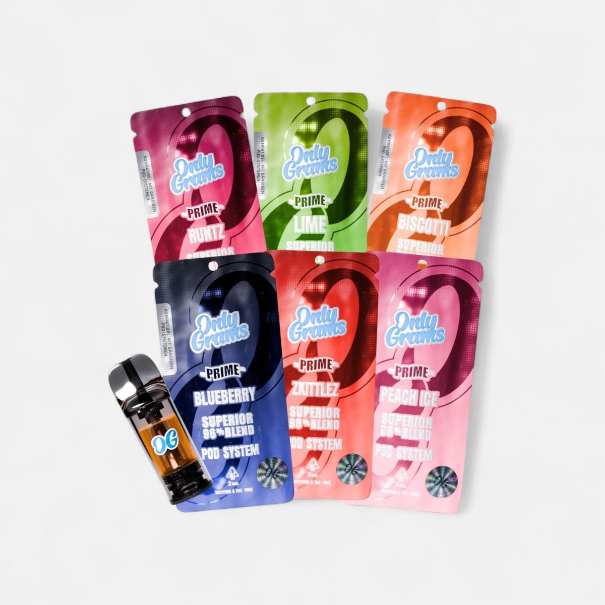 4+2 Gratis | Superior Pods Nachfüll Pack Vapes - Hanfify