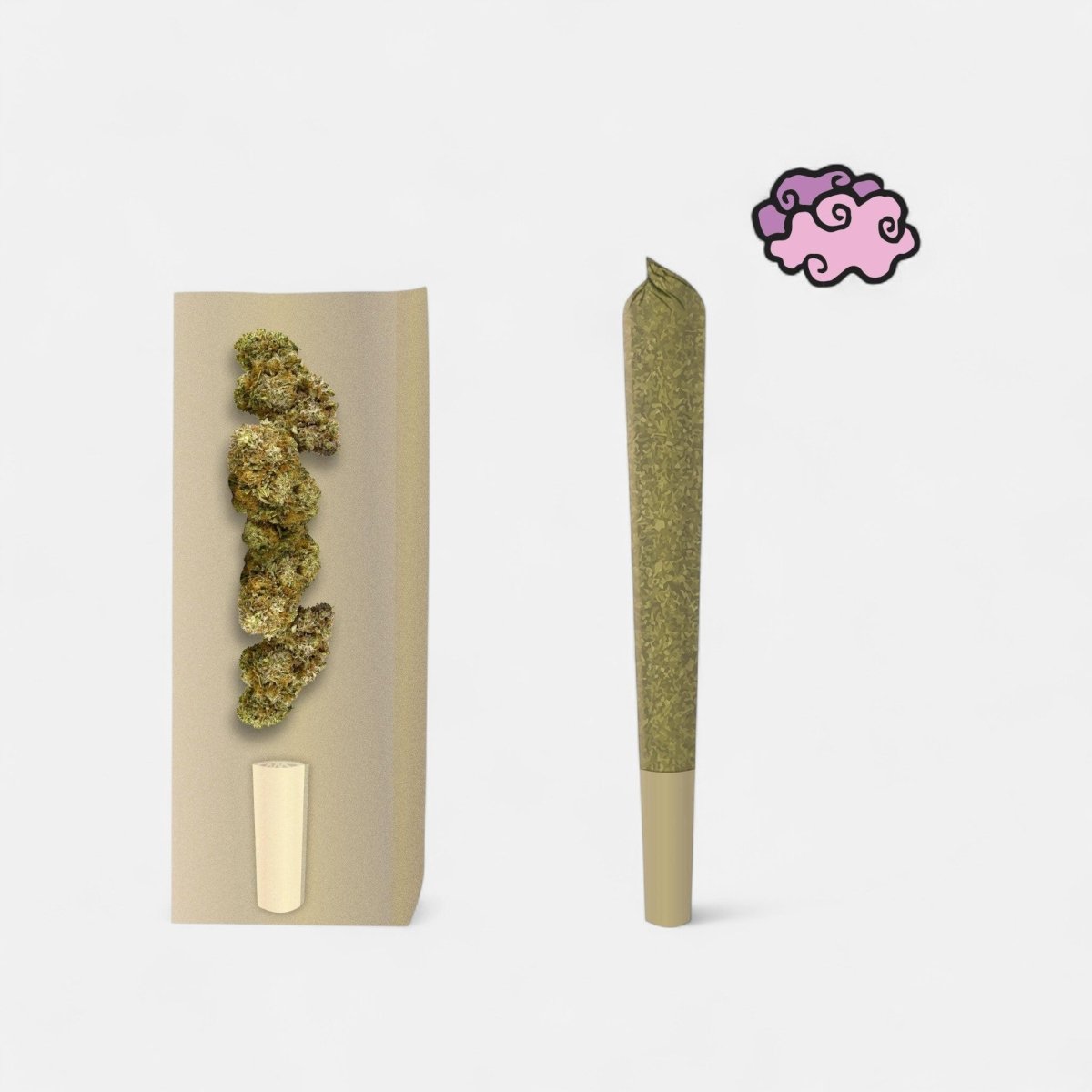 😶‍🌫️ Amnesia 12% CBD Prerolls Joints 3er Pack - Hanfify