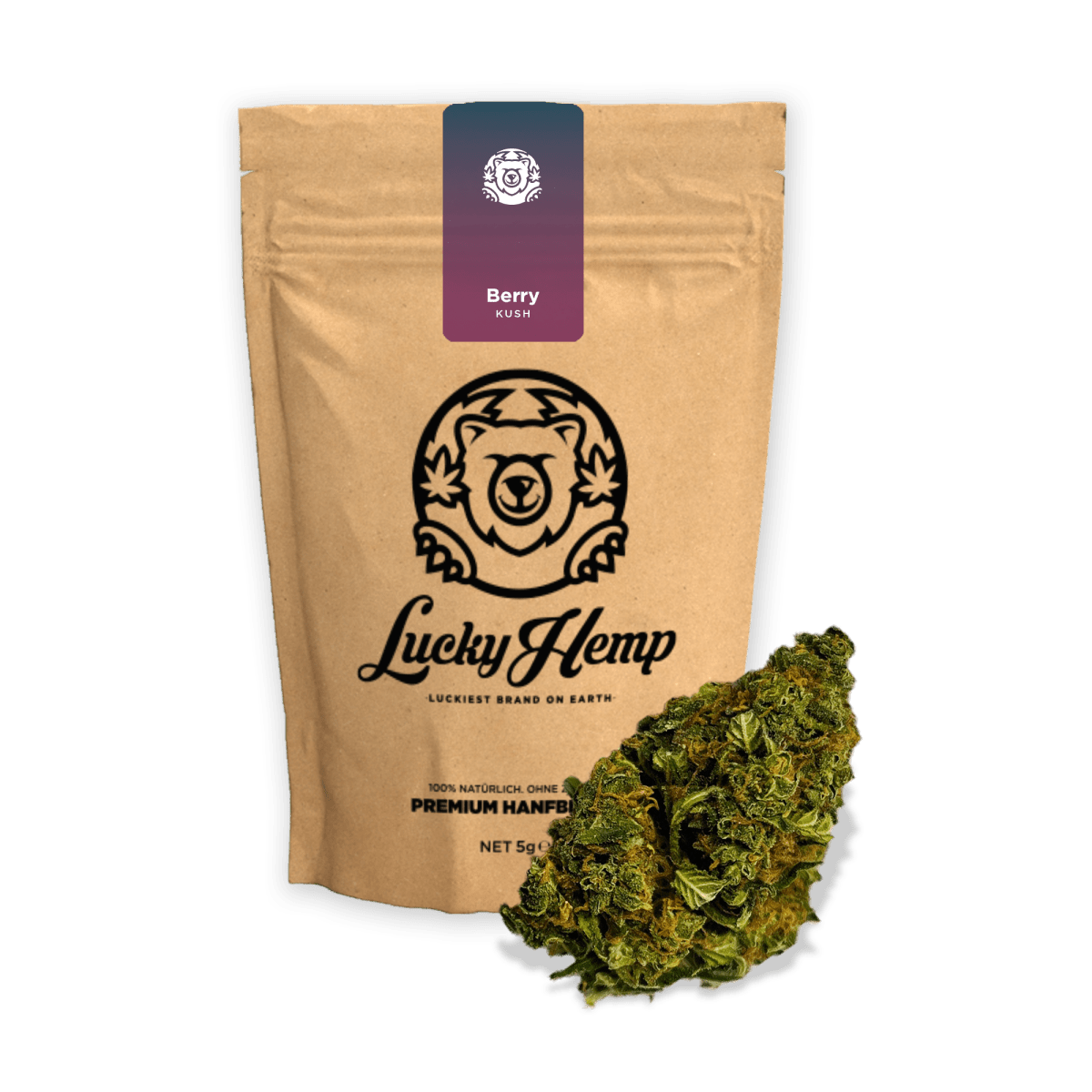 Berry Kush Ökopack Blüten 3g - Hanfify®