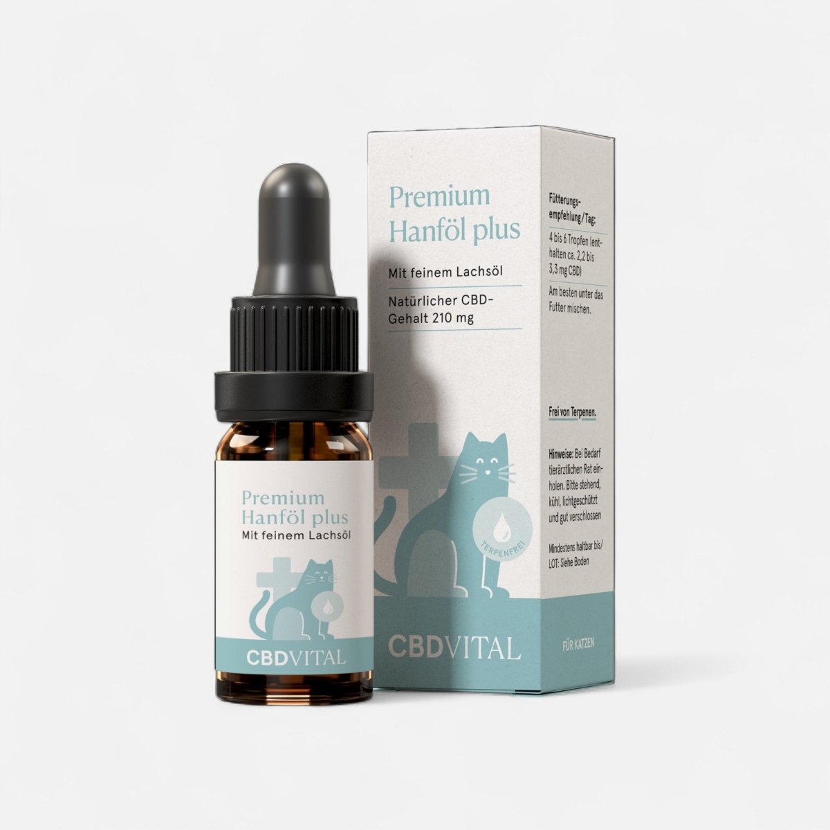 CBD Hanföl für Katzen CBD für Tiere - Hanfify