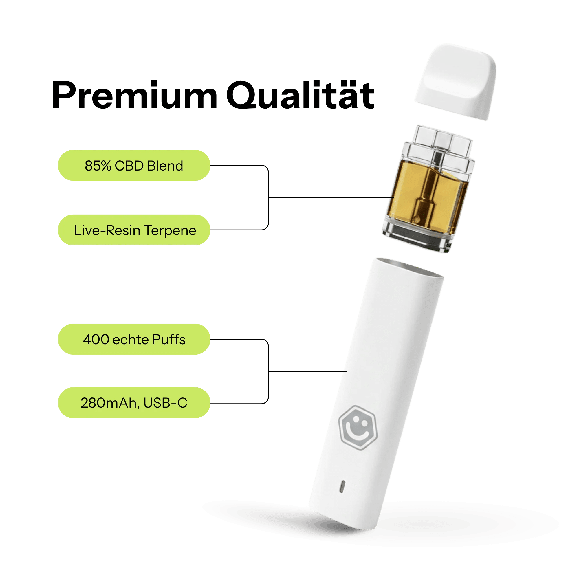 CBD Vape 85% Bundle Mix Vapes - Hanfify