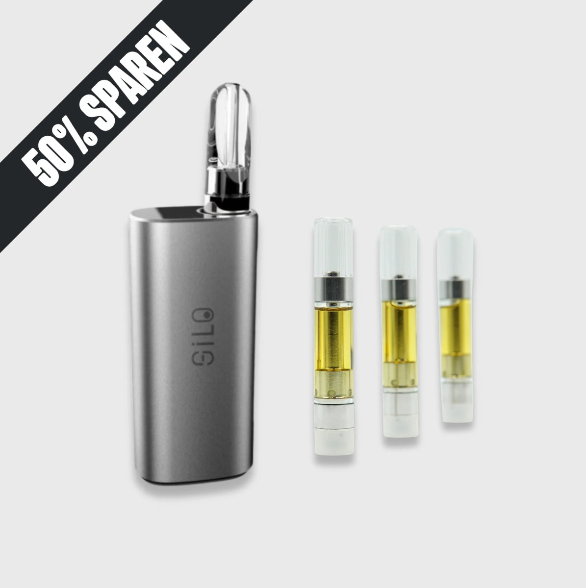 CCELL All - In Vape Bundle Vapes CCELL Silo Grau / 1 Kartusche - Hanfify