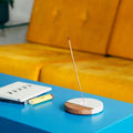 Designhalter aus Marmor, Holz & Messing Merch - Hanfify