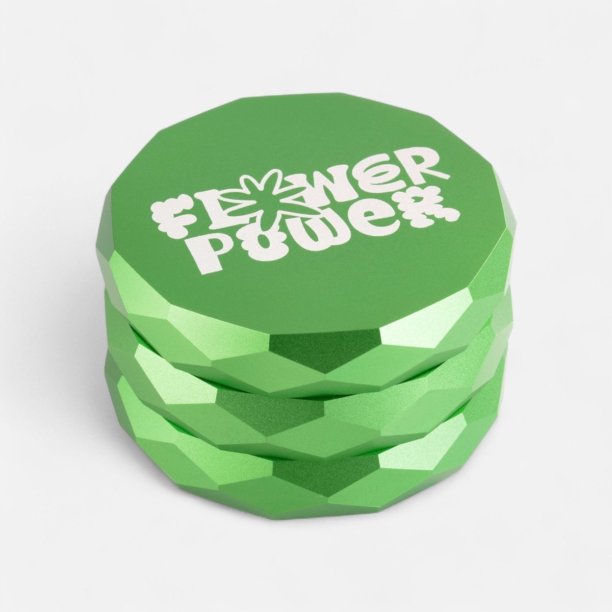 💎Flower Power Diamond Grinder Headshop Green - Hanfify