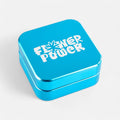 Flower Power Quattro Grinder Headshop Blue - Hanfify