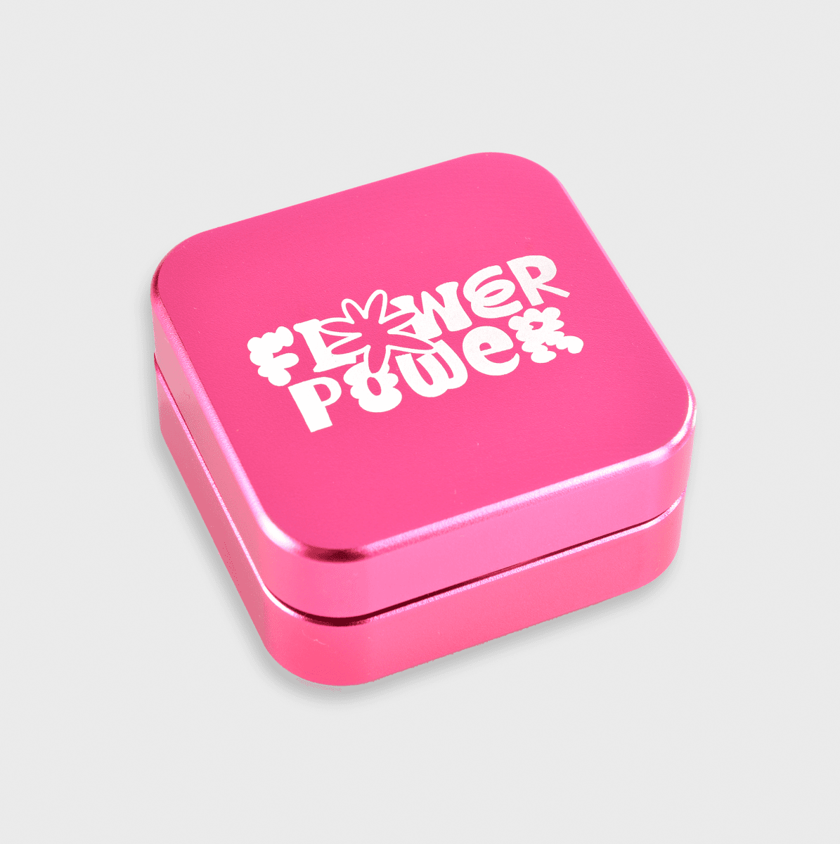 Flower Power Quattro Grinder Headshop Pink - Hanfify