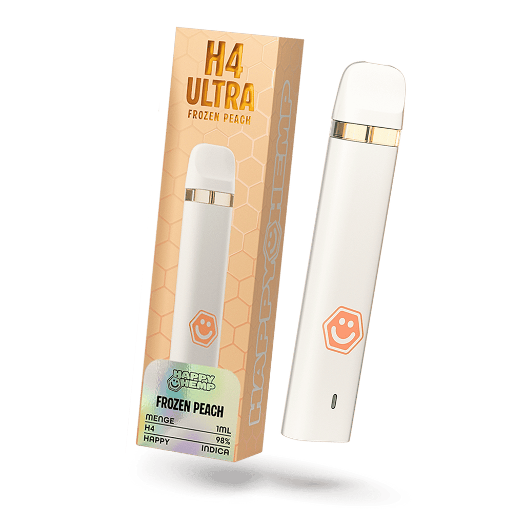 Frozen Peach Vape - H4 Ultra Vapes - Hanfify