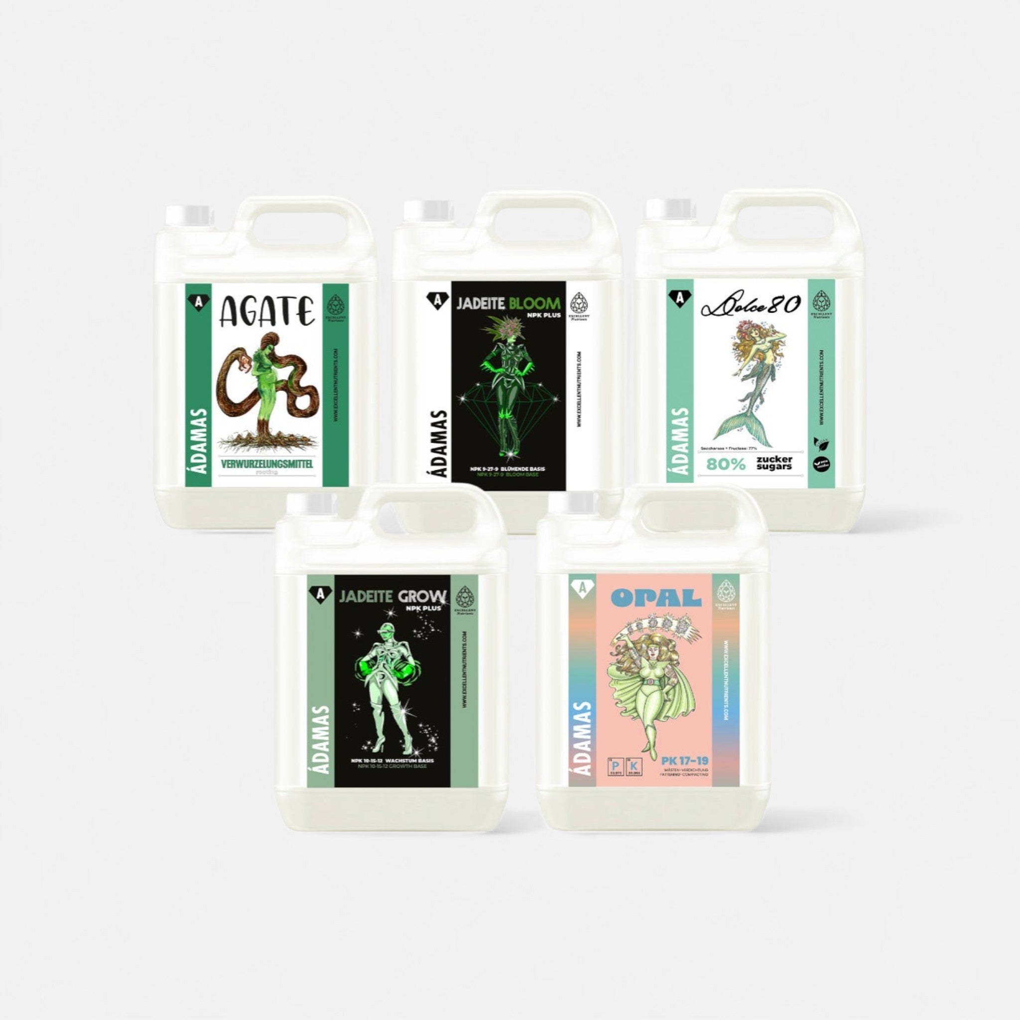 Grow Dünger Starter Set (5L) Growshop - Hanfify