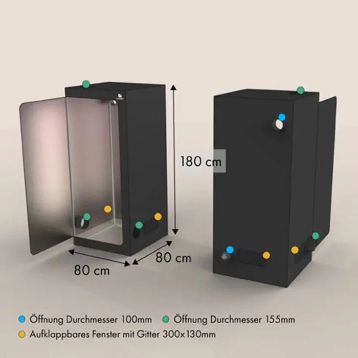 Growbox Komplettset M Growshop - Hanfify