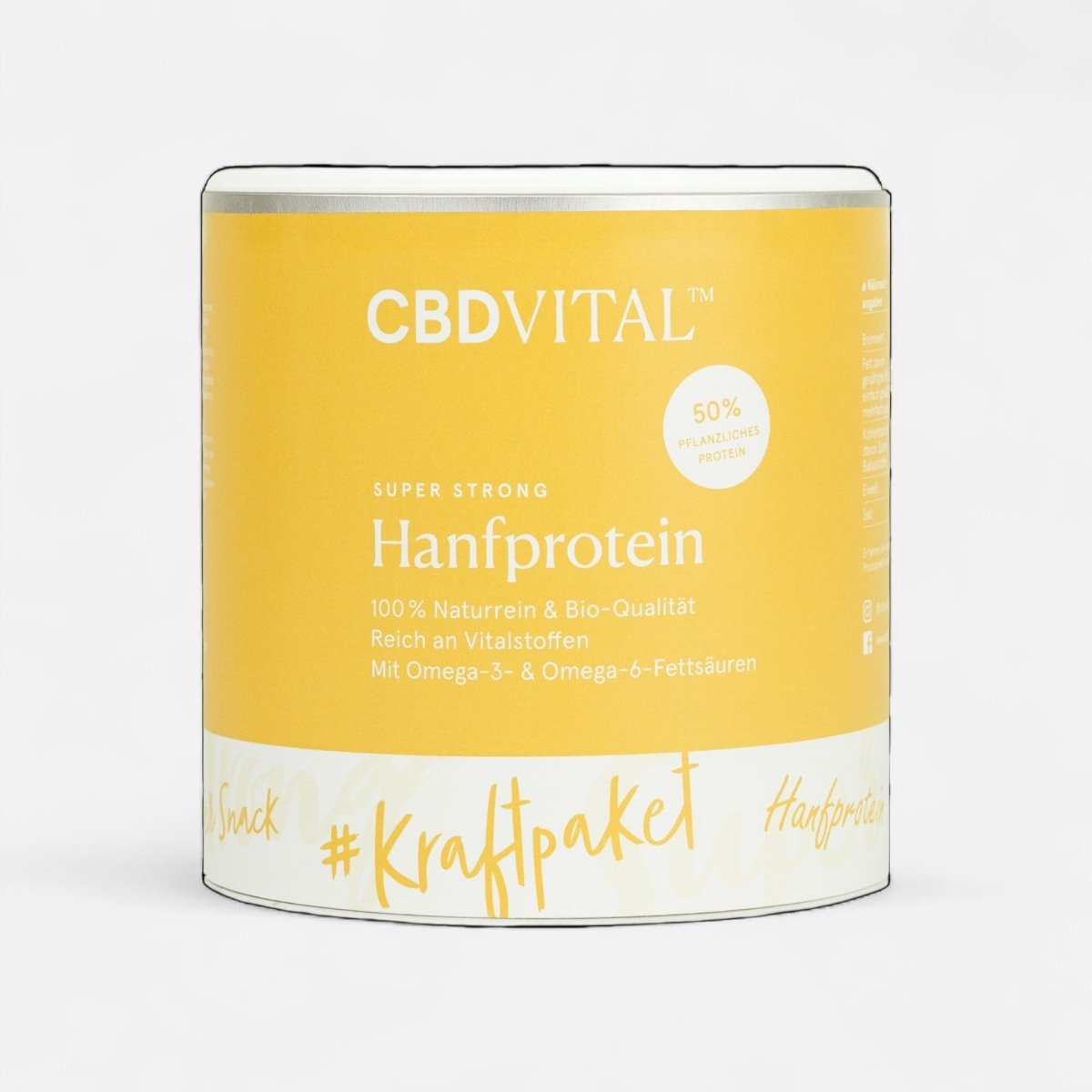 Hanfprotein Super Strong Supplements 250 g - Hanfify