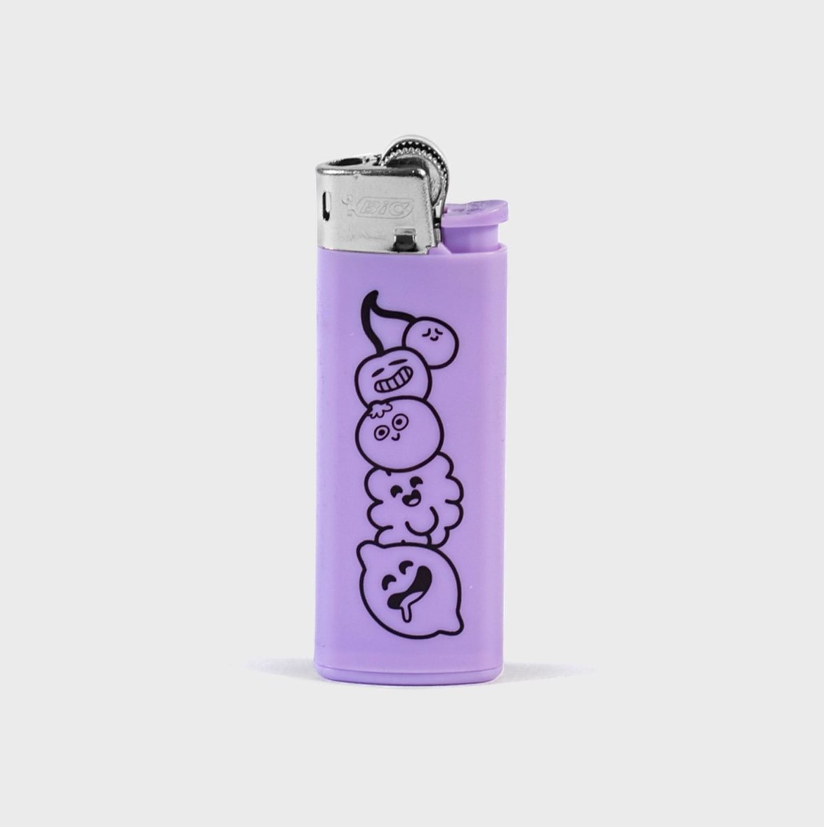 Happy420 BIC Feuerzeug - klein Merch Fruits - Hanfify