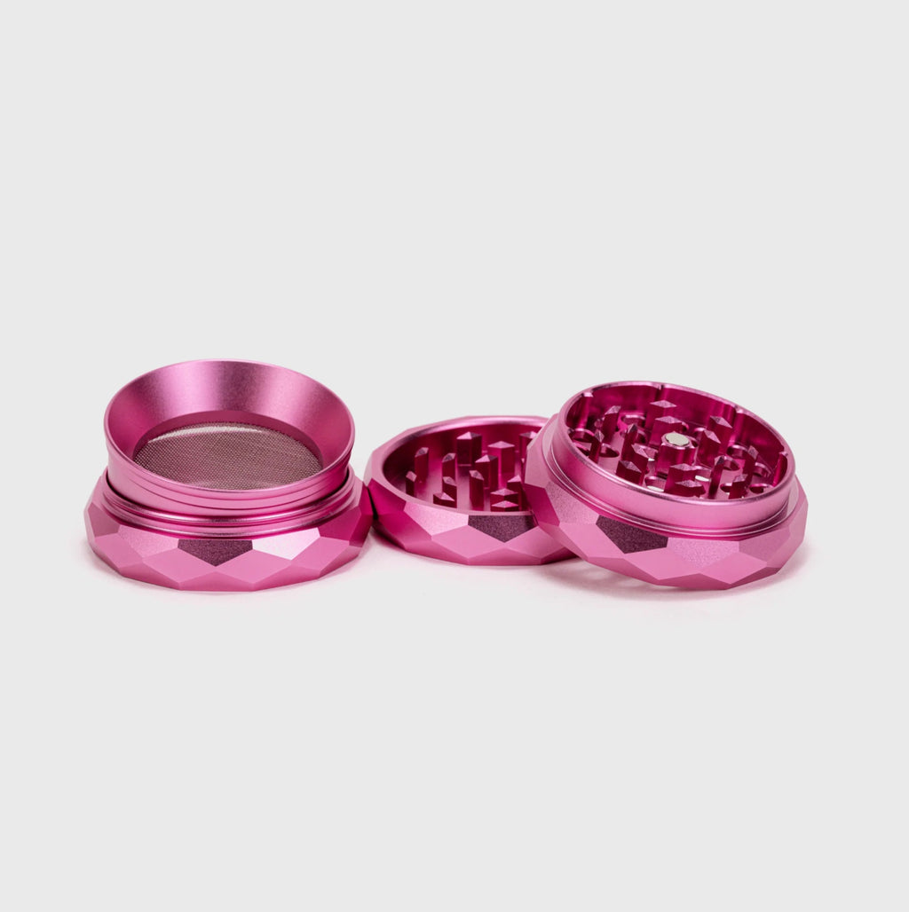 Happy420 Diamond Grinder Headshop Green - Hanfify