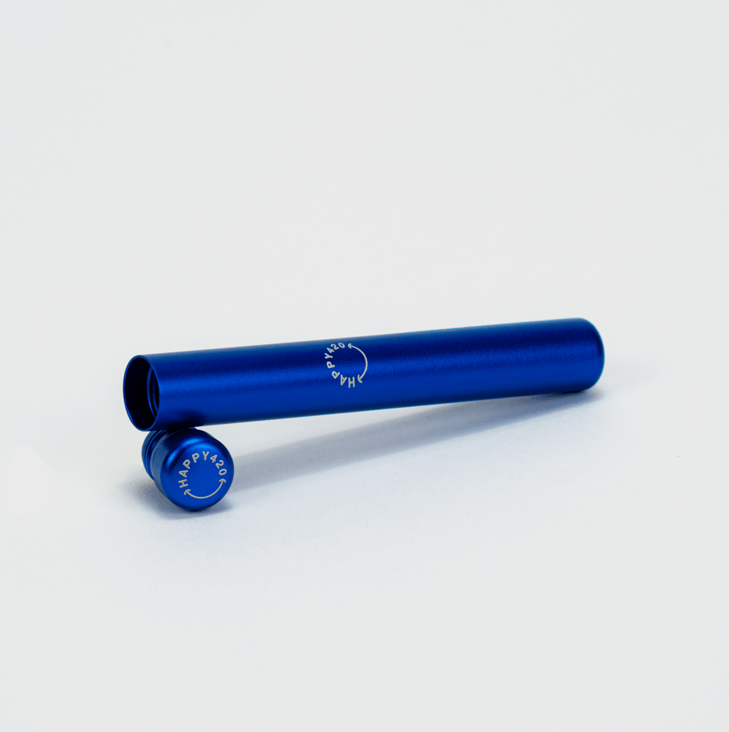 Happy420 Premium JTube Headshop Blue - Hanfify