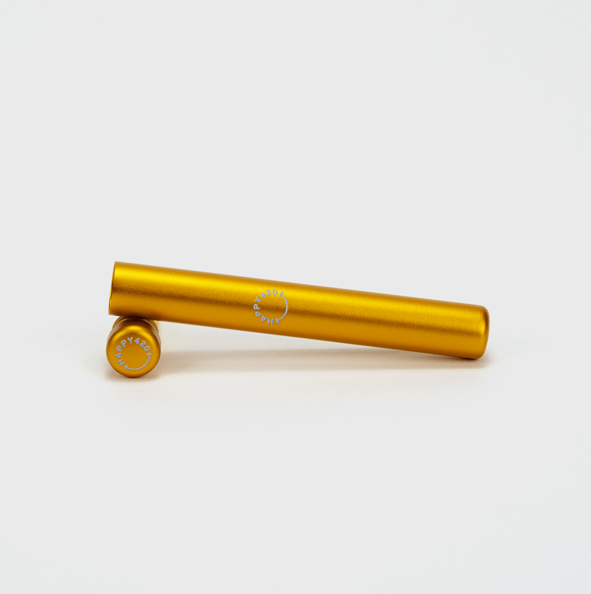 Happy420 Premium JTube Headshop Gold - Hanfify