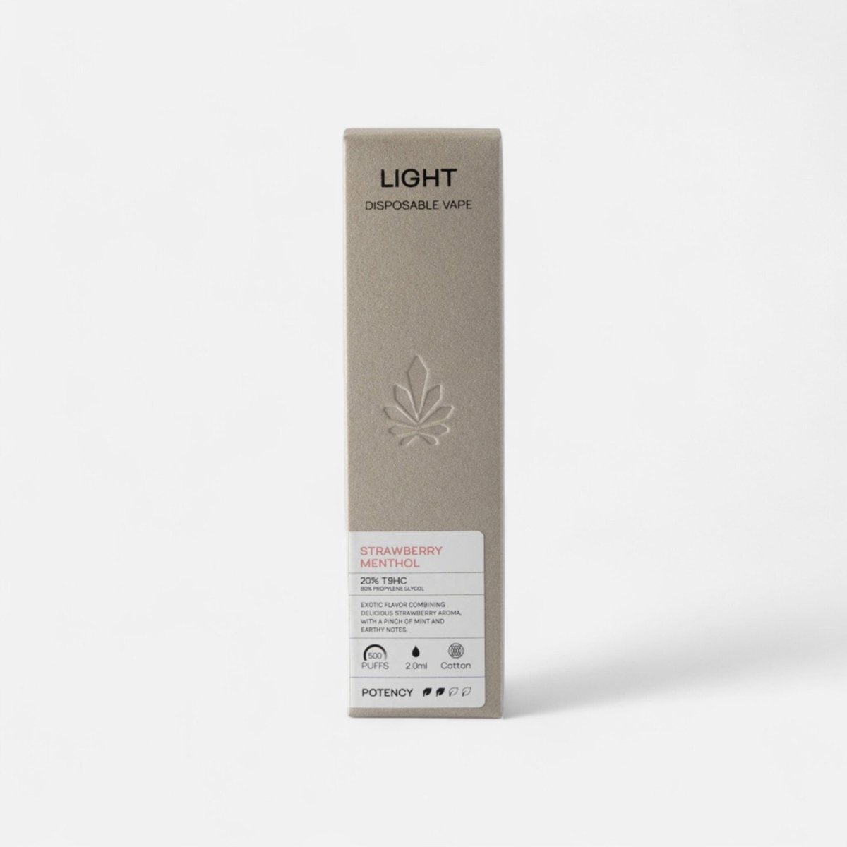 LIGHT Vape Vapes 🍓 Erdbeere - Hanfify