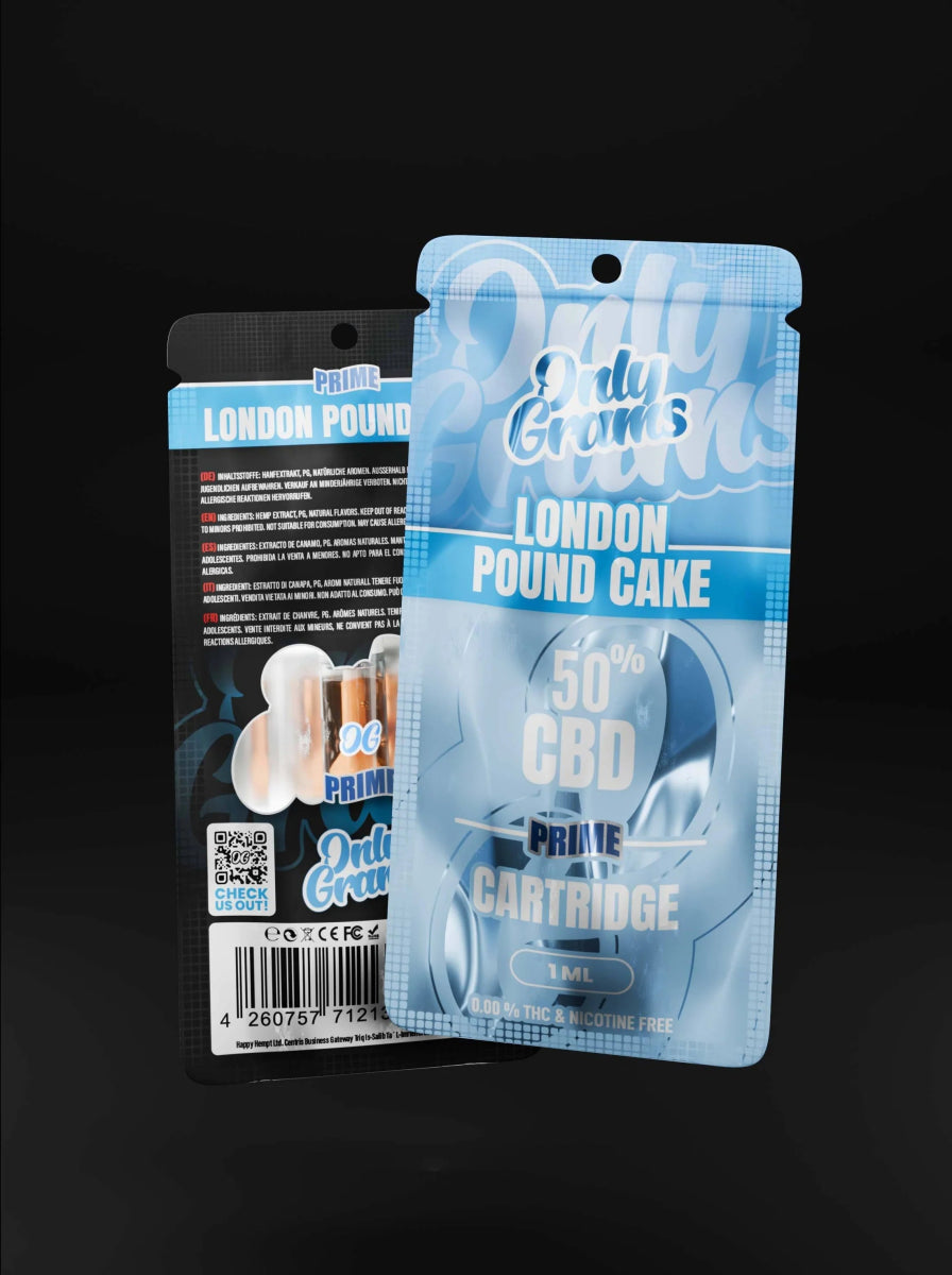 London Pound Cake CBD Kartusche Vapes - Hanfify