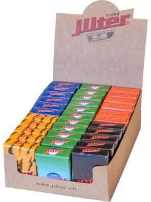 NEU! Jilter - dein Jointfilter Headshop Jiltip S unbleached - Filtertips 45 Stück - Hanfify