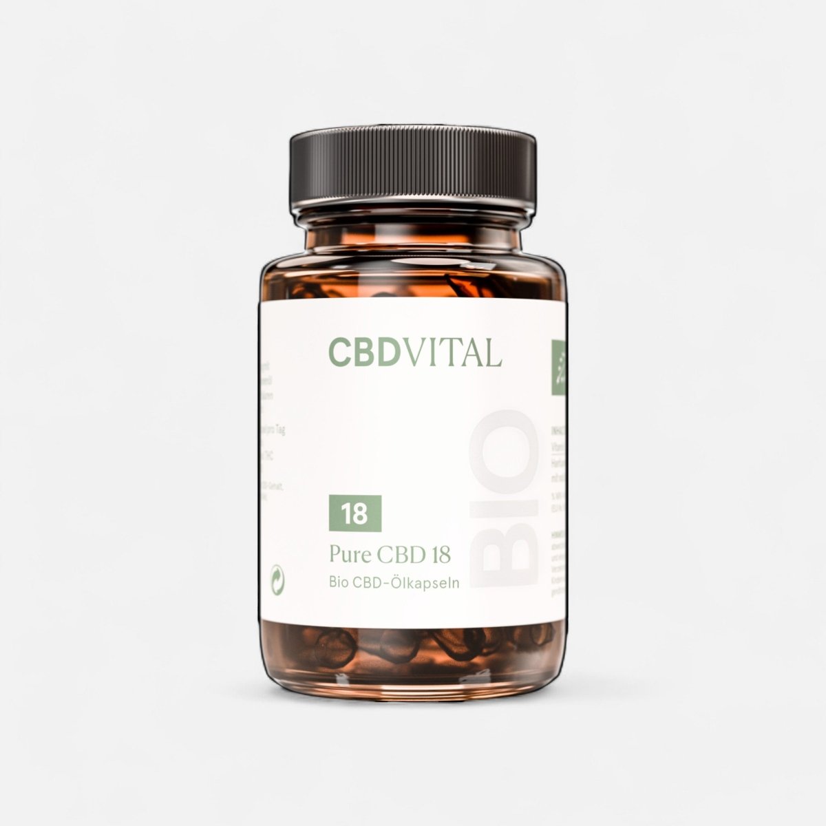 PURE BIO CBD 18 (10%) Kapseln Kapseln 60 ct - Hanfify