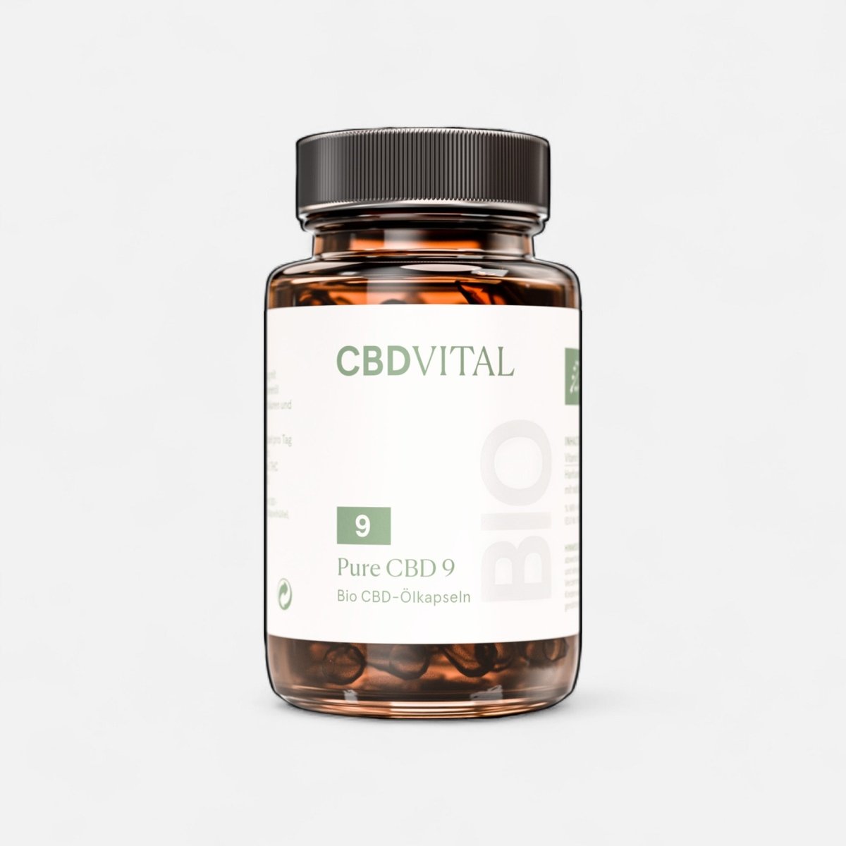 PURE BIO CBD 9 (5%) Kapseln Kapseln 60 ct - Hanfify