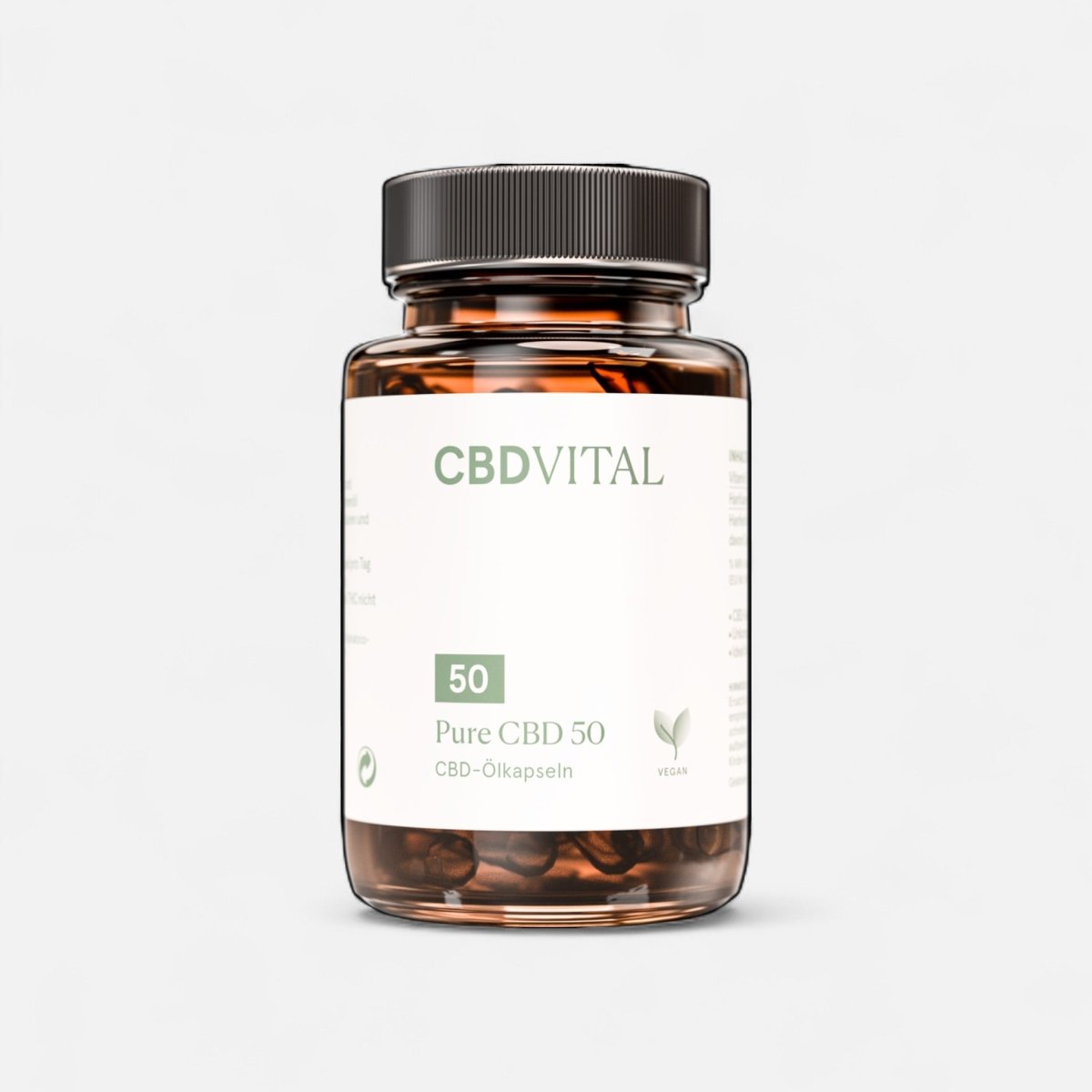 PURE CBD 50 - Kapseln Kapseln 30 ct - Hanfify