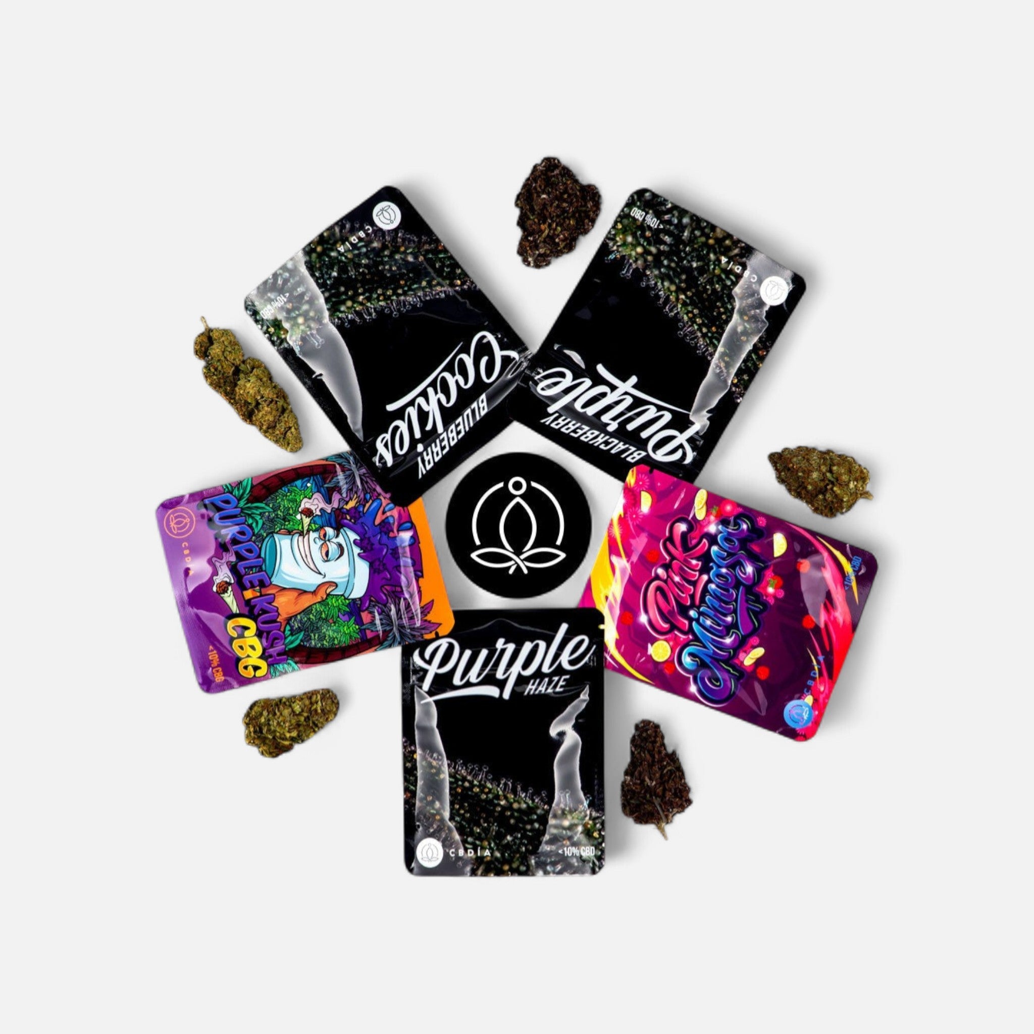 Purple Probierpaket Blüten 12,5g - Hanfify