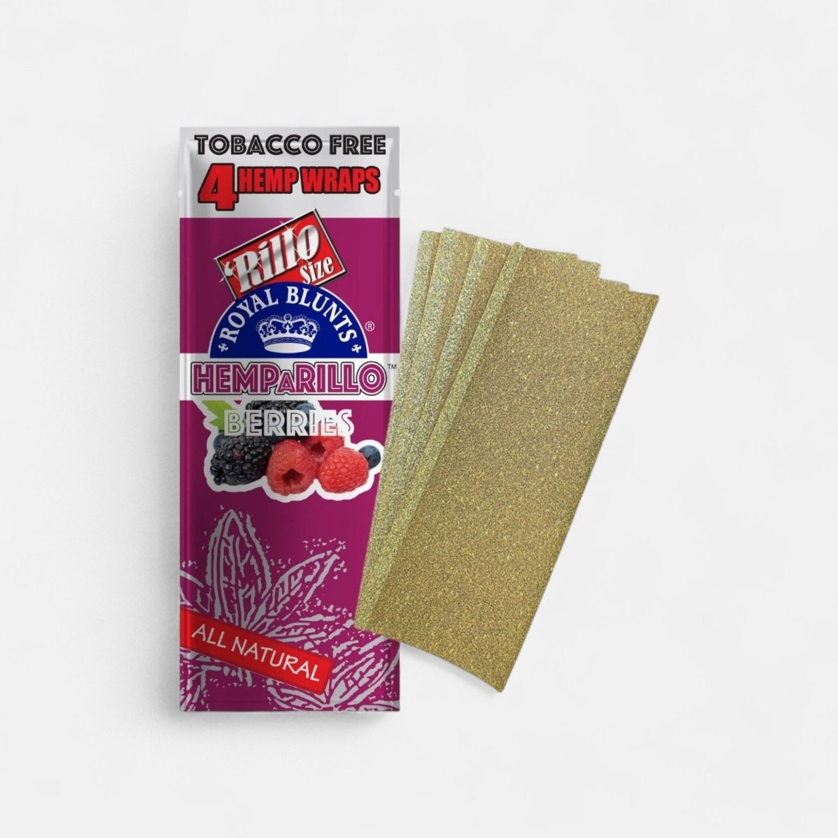 Royal Blunt - Berries Hemp Wraps Headshop - Hanfify
