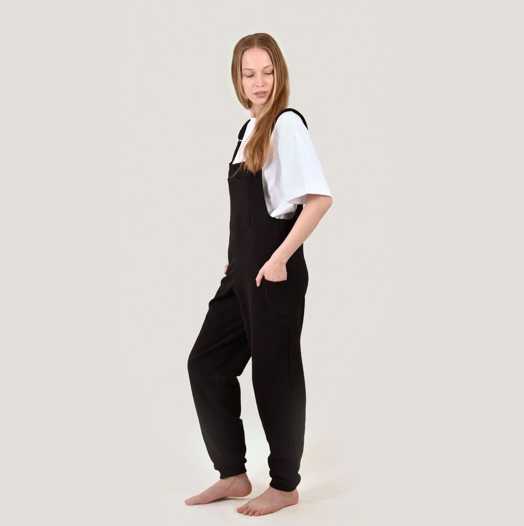 SMILE - Jogging - Latzhose - Black Merch L/XL - Hanfify