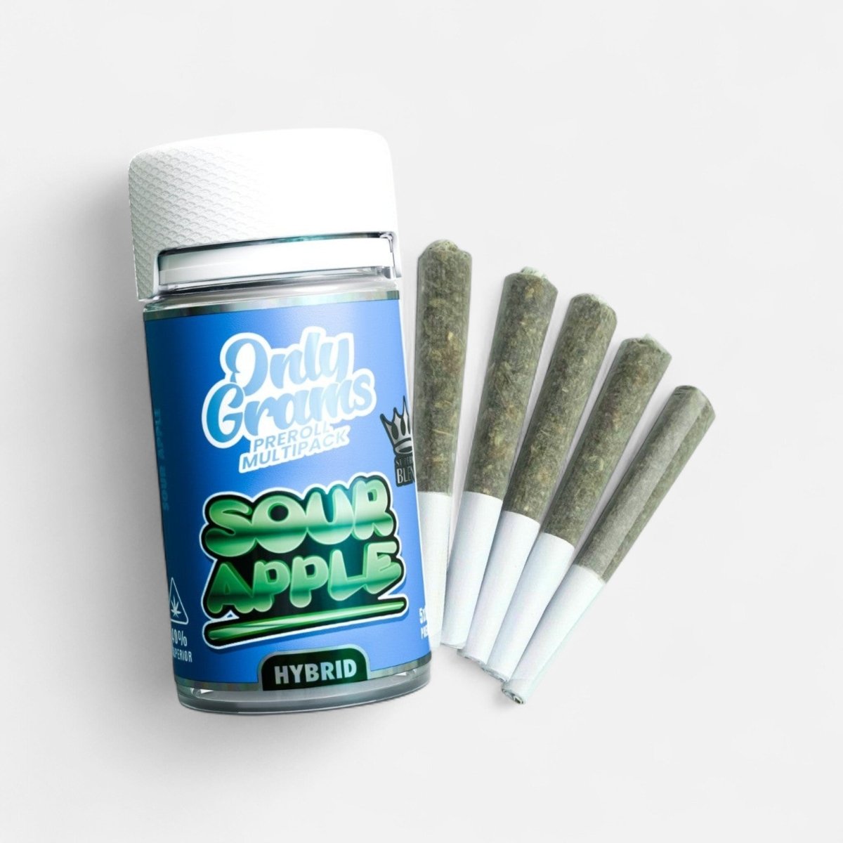 Superior Pre - Rolls 40% - Sour Apple 2,5g Joints - Hanfify