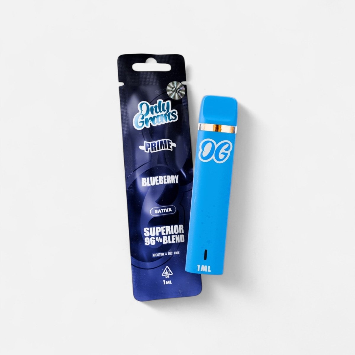 Superior Vape 96% | Blueberry (Sativa) Vapes - Hanfify