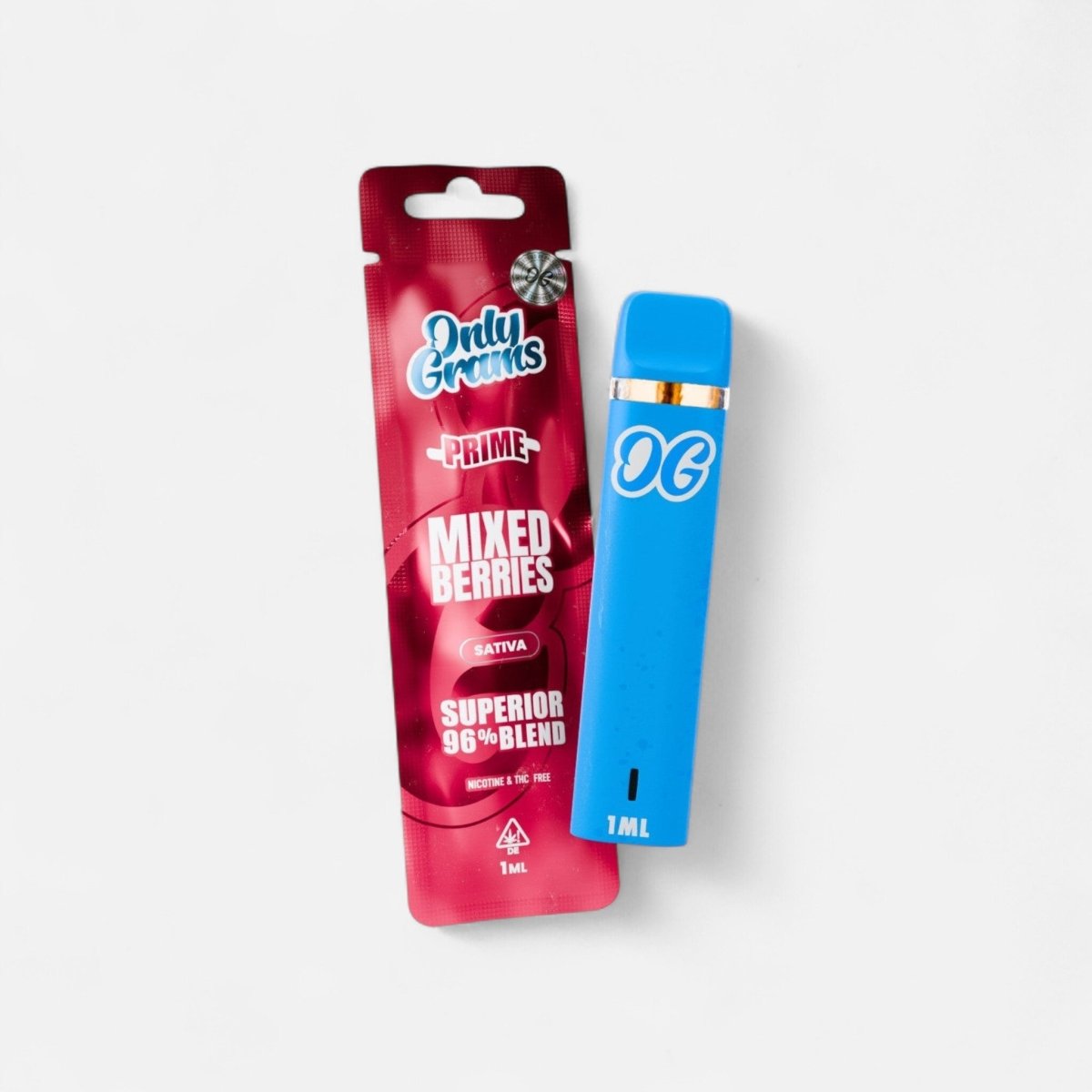 Superior Vape 96%| Mixed Berries (Sativa) Vapes - Hanfify