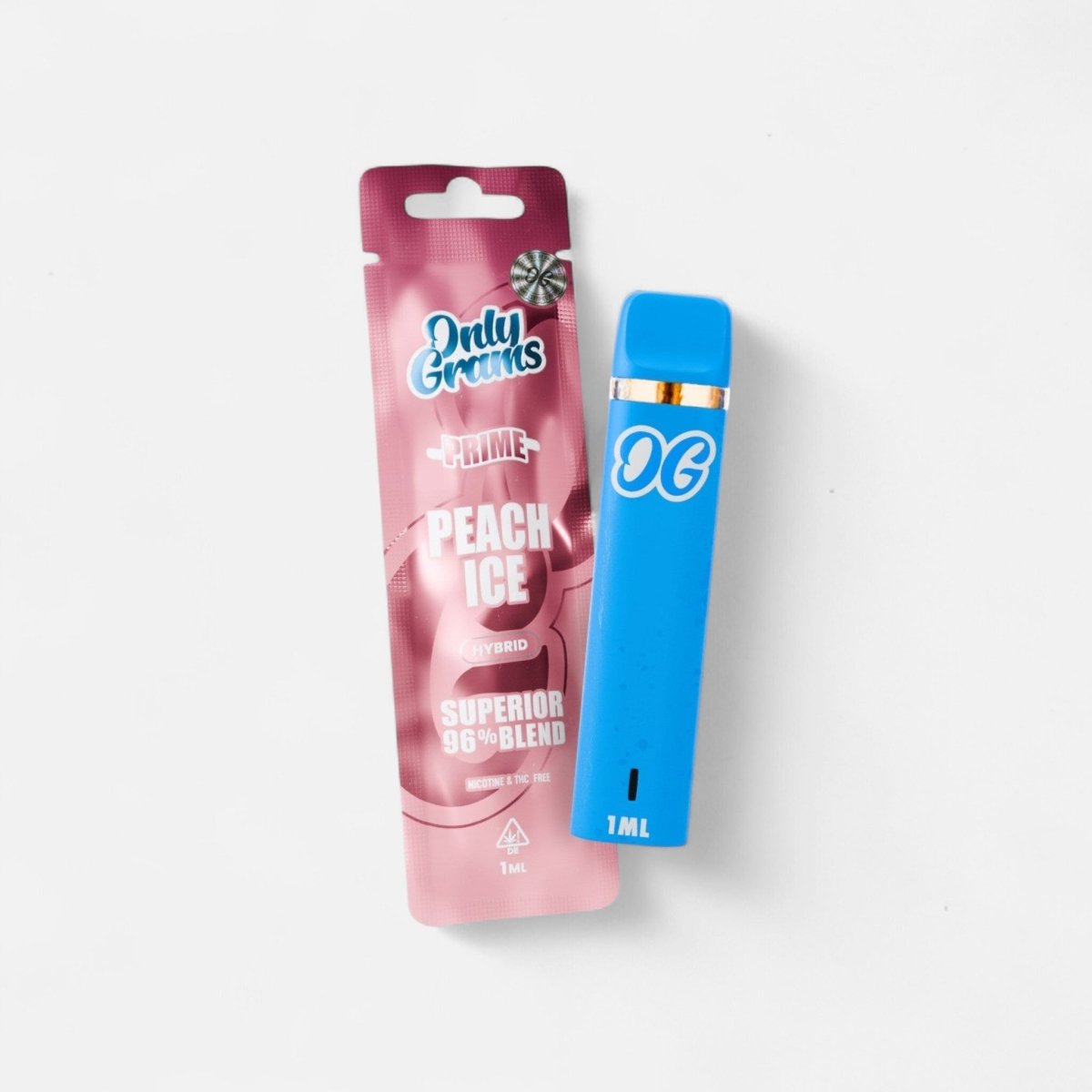 Superior Vape 96% | Peach Ice (Hybrid) Vapes - Hanfify
