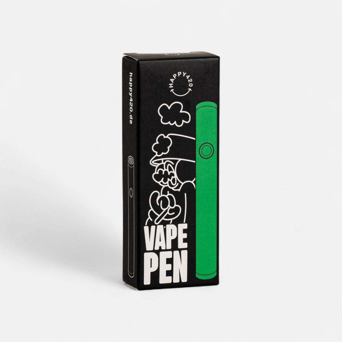 Vape Pen Green Preheat Button inkl. Charger Headshop - Hanfify